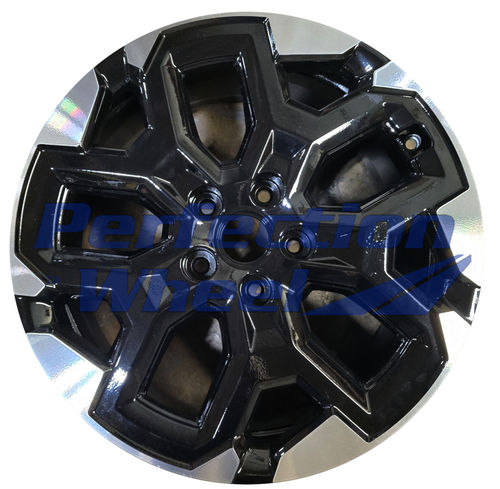 WAO.71080 18x7.5 Gloss Black Flange Cut PIB and PIO
