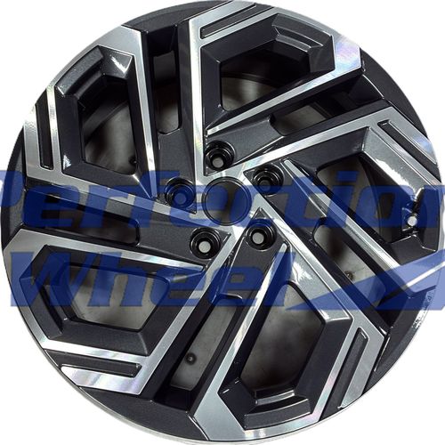 WAO.71104 19x7.5 Medium Charcoal BLACK BASE Machine PIB and POD