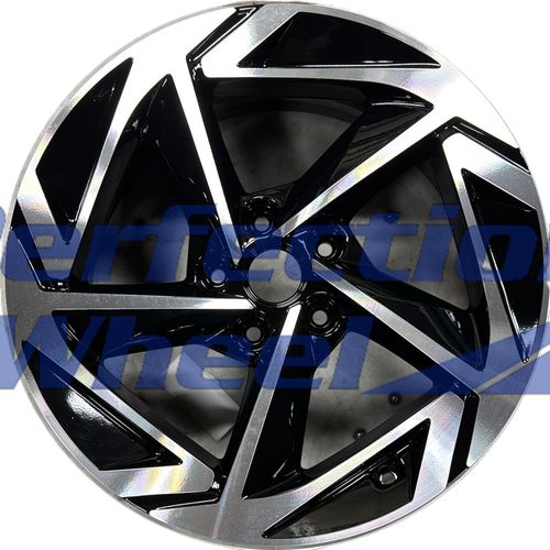 WAO.71115 18x7.5 Gloss Black Machine PIB and POD