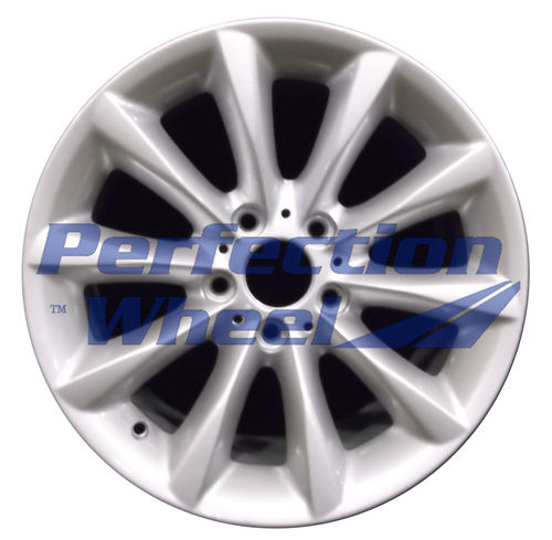 WAO.71455RE 17x8.5 Medium Sparkle Silver Full Face