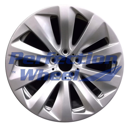 WAO.71466RL 19x9.5 Fine Bright Silver Full Face