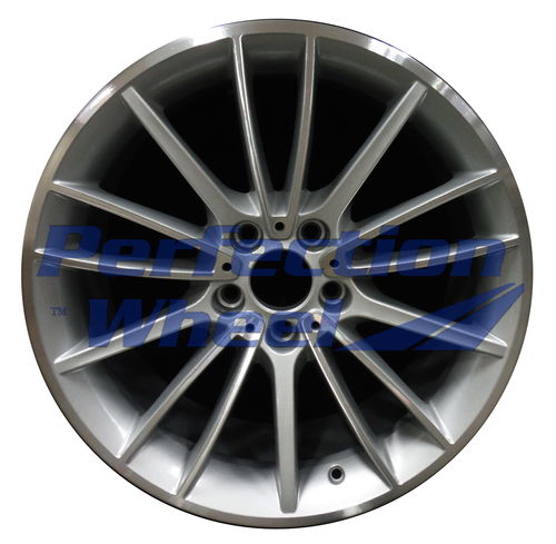WAO.71587FT 19x8.5 Bright Sparkle Silver Machined