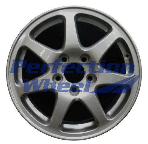 WAO.71662RE 17x8.5 Fine Metallic Silver Full Face