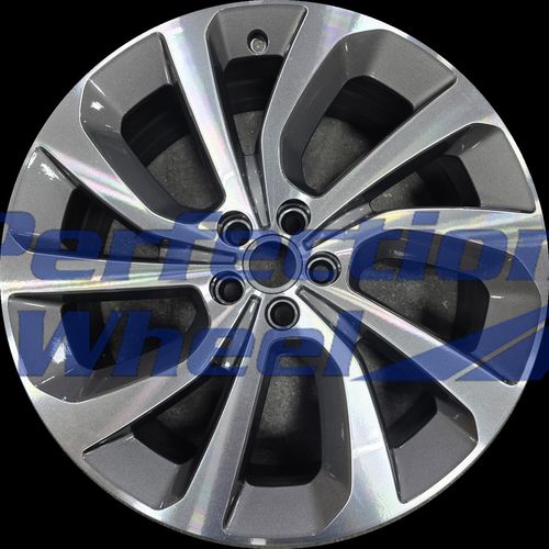 WAO.72338 20x8 Metallic Charcoal with BLACK BASE Machine PIB