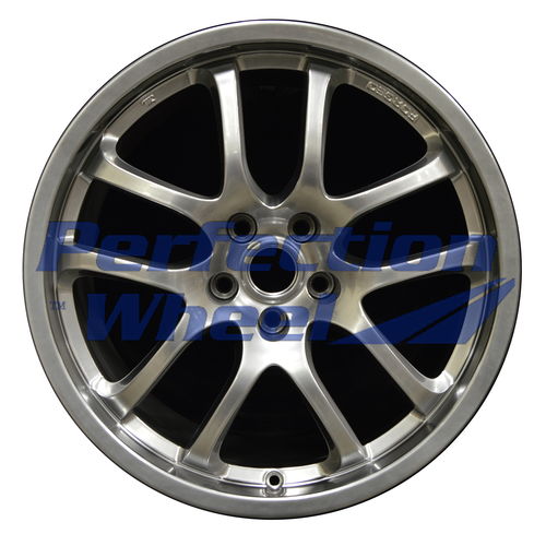 WAO.73683FT 19x8 Hyper Smoked Silver Full Face Bright