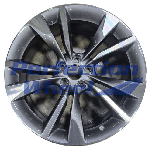 WAO.73814 20x8 Medium Charcoal Machined