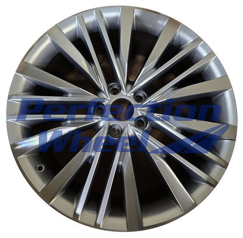 WAO.73820 20x8.5 Hyper Dark Silver Machine PIB and POD