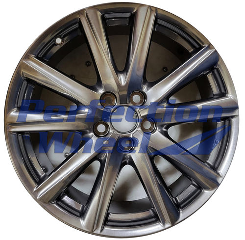 WAO.74270 19x9 Hyper Dark Smoked Silver Full Face