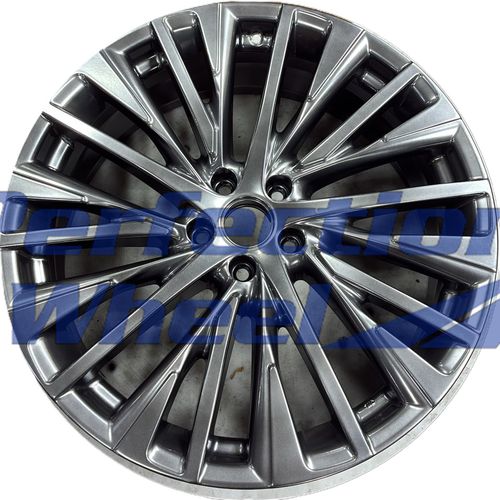 WAO.74422 21x8 Dark Metallic Hypersilver Full Face