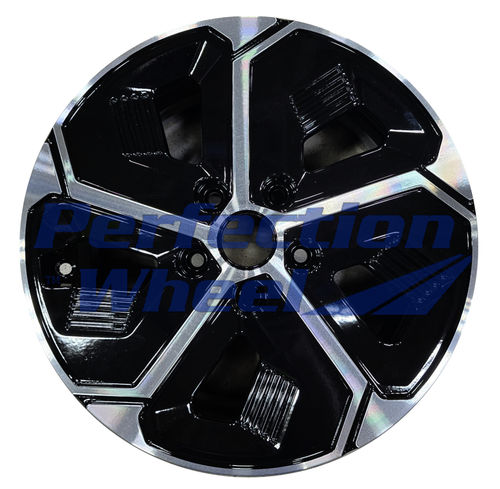 WAO.74615 16x6.5 Gloss Black Machine PIB