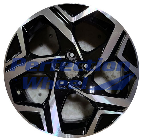 WAO.74627 17x7 Gloss Black Machine PIB