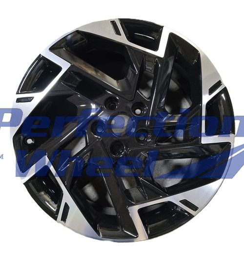 WAO.74643 19x7.5 Gloss Black Machine PIB and POD