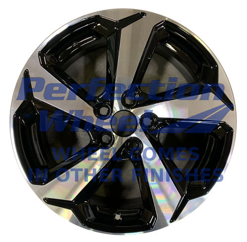 WAO.75242B 18x7 Dark Charcoal Machined