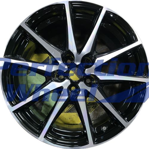 WAO.75278 17x7.5 Gloss Black Machine PIB