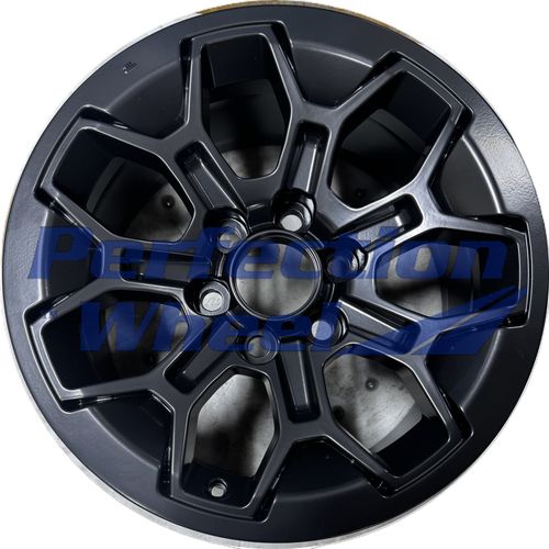 WAO.75296 18x8.5 Gloss Black Matte Clear Full Face PIB
