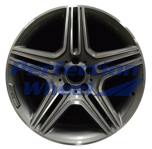 WAO.85379RE 19x10 Medium Sparkle Charcoal Machined Bright