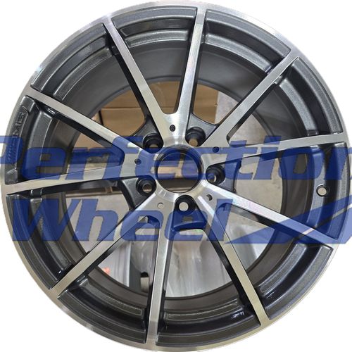 WAO.85452 18x8.5 Medium Charcoal Machined