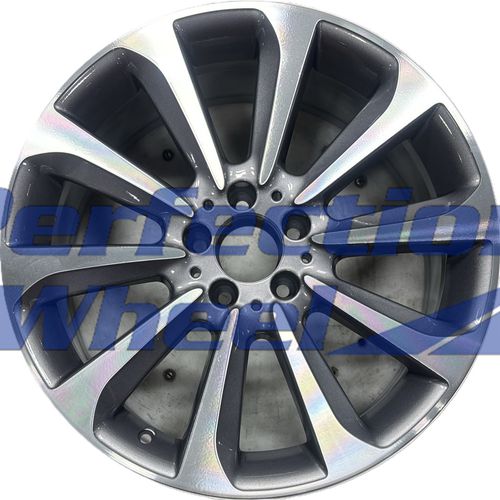 WAO.85573 19x7.5 Dark Silver Metallic Machined