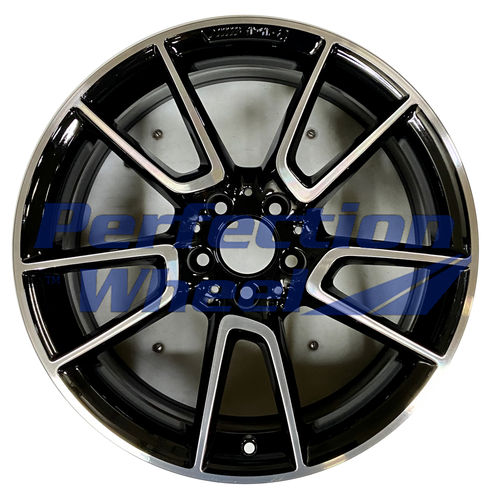 WAO.85687FT 19x7.5 Gloss Black Machine PIB and POD