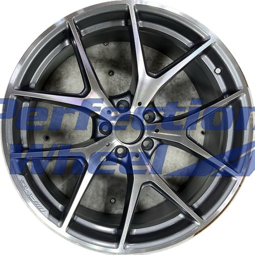 WAO.85730 20x9.5 Dark Silver Metallic Machine PIB