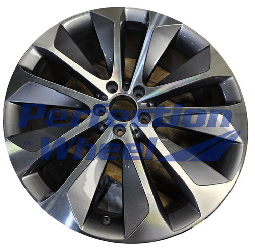 WAO.85754 20x8.5 Dark Silver Metallic Machined