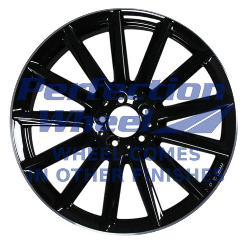 WAO.85824 20x8 Gloss Black Full Face PIB