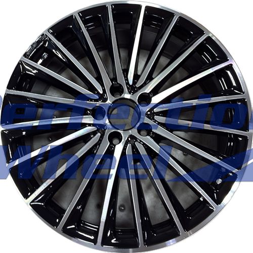 WAO.85916 20x8.5 Gloss Black Machine PIB