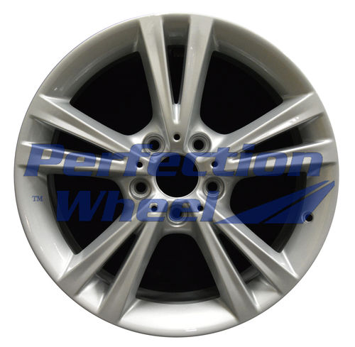 WAO.86151RE 18x8 Bright Medium Silver Full Face