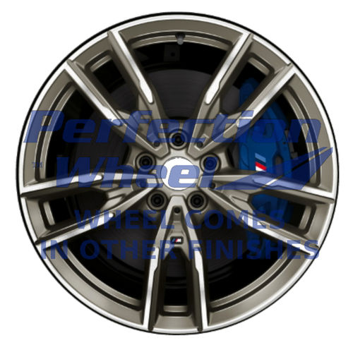 WAO.86502 19x8.5 Ferric Gray 2 Machine Matte Clear PIB