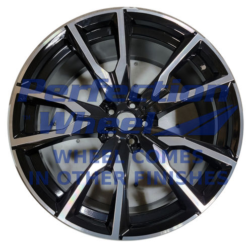WAO.86535A 22x9.5 Gloss Black Full Face PIB