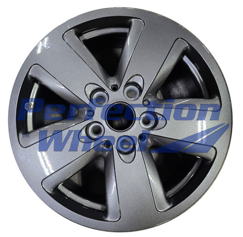 WAO.86600 16x5.5 Metallic Charcoal Full Face PIB