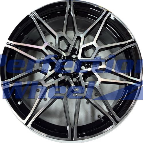 WAO.86616 21x10 Gloss Black Machine PIB Smoked Clear