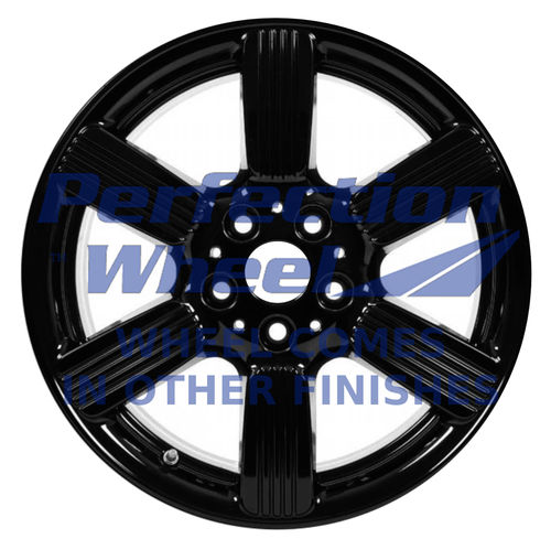 WAO.86670 17x7 Gloss Black Full Face PIB