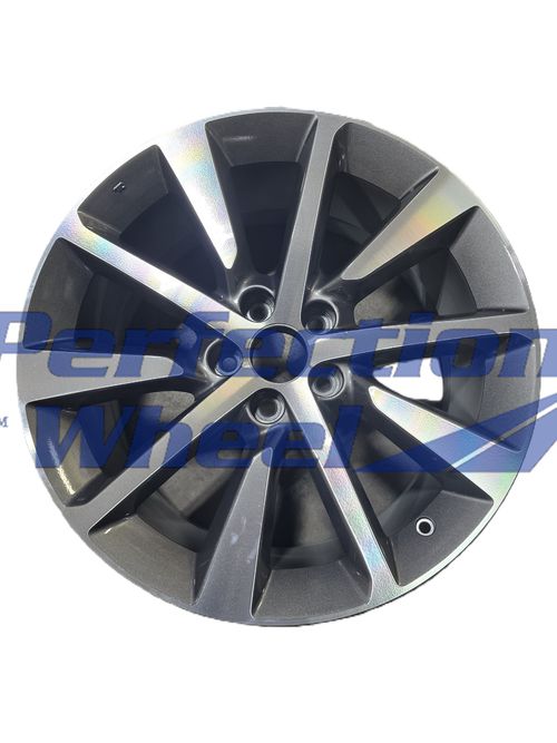 WAO.90018 20x9 Metallic Charcoal Machined