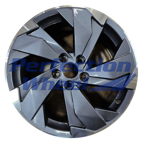 WAO.90056 18x7.5 BLACK BASE Dark Charcoal Flange Cut PIB and PIO