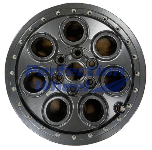 WAO.90058 17x8.5 Flat Matte Black Full Face PIB