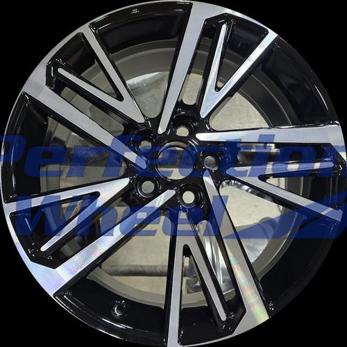 WAO.90082 19x8 Gloss Black Machine PIB Smoked Clear