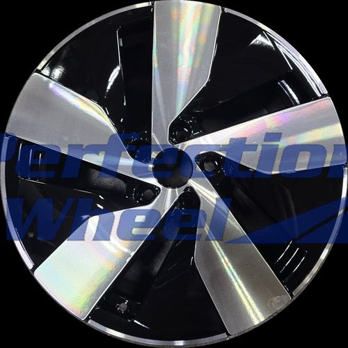 WAO.90085 18x7.5 Gloss Black Machine PIB and POD