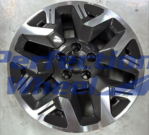 WAO.90104 17x7 Dark Charcoal Machined