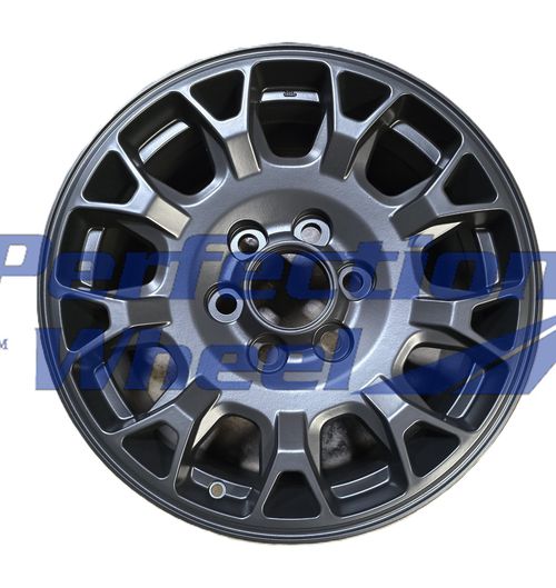 WAO.90110 18x8 Flat Matte Black Full Face PIB Matte Clear