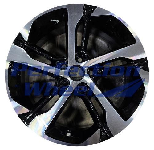 WAO.90115 18x7.5 Tuxedo Black Machine PIB and POD