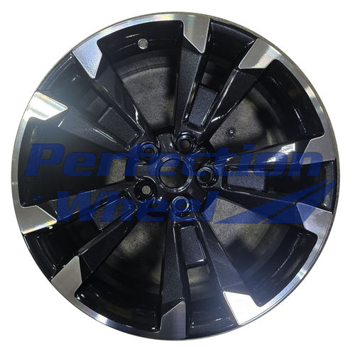 WAO.90116 19x7.5 Black Metallic Machine PIB and POD