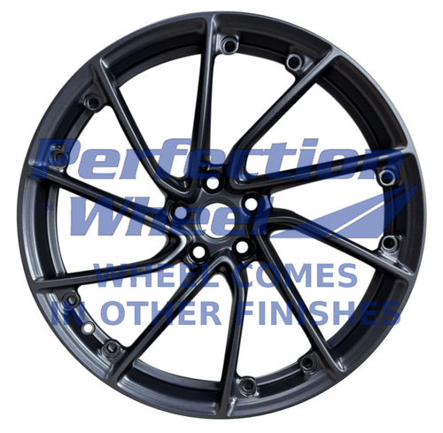 WAO.90189 20x9 Dark Blueish Charcoal Full Face Matte Clear PIB