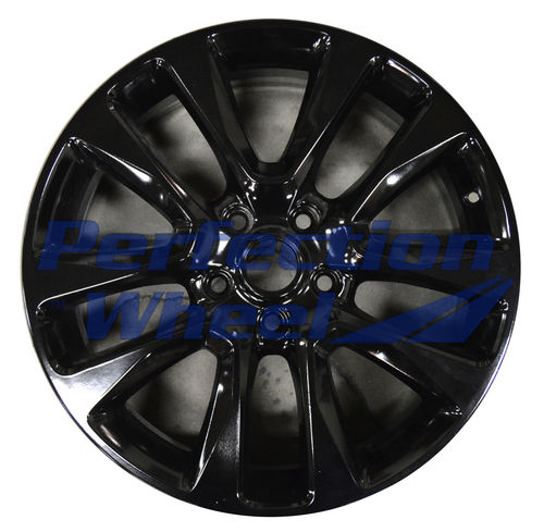 WAO.9157A 20x8 Gloss Black Full Face PIB