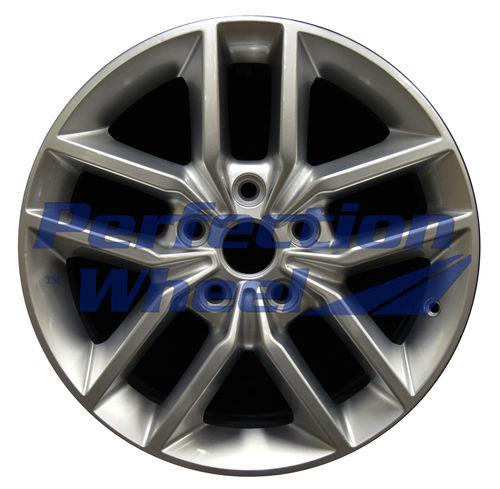 WAO.9165A 18x8 Hyper Sparkle Silver Gray BASE Full Face