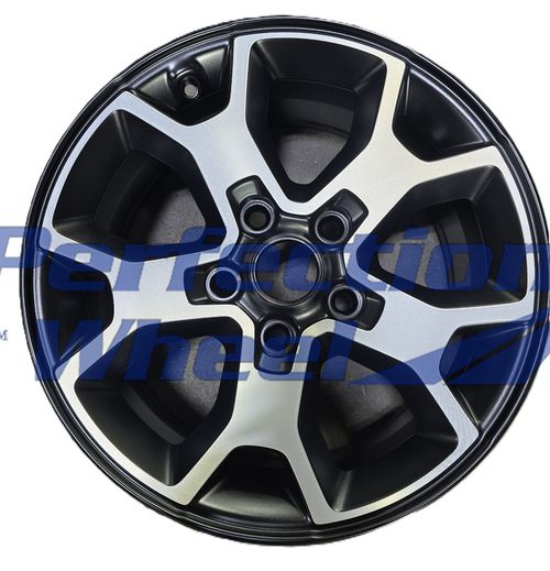 WAO.9218 17x7.5 Gloss Black Machine Matte Clear POD