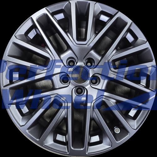 WAO.9275 19x7.5 Dark Charcoal Full Face Matte Clear PIB