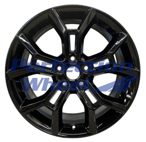 WAO.9322 20x8 Gloss Black Full Face PIB