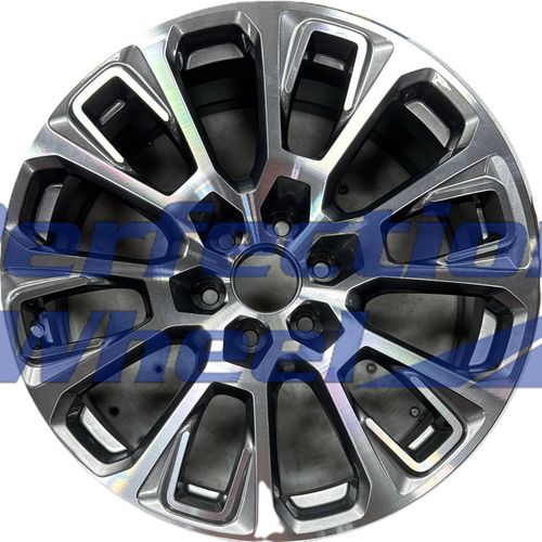 WAO.94086 22x9 Hyper Dark Silver Machine PIB