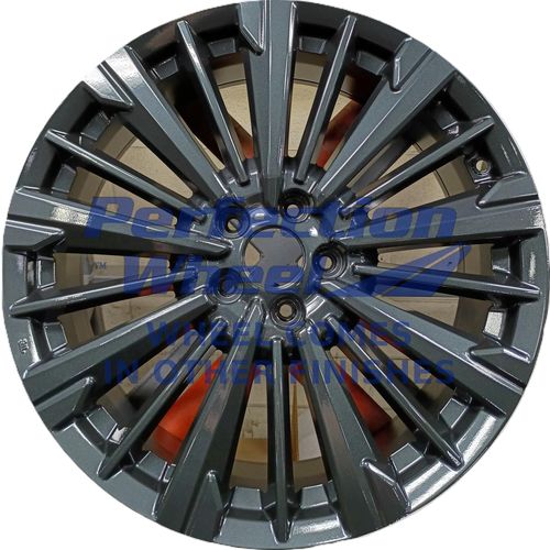 WAO.94114 20x8 BLACK BASE with Charcoal Machine PIB
